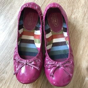 2 Pairs of Designer Flats: Stuart Weitzman & Coach
